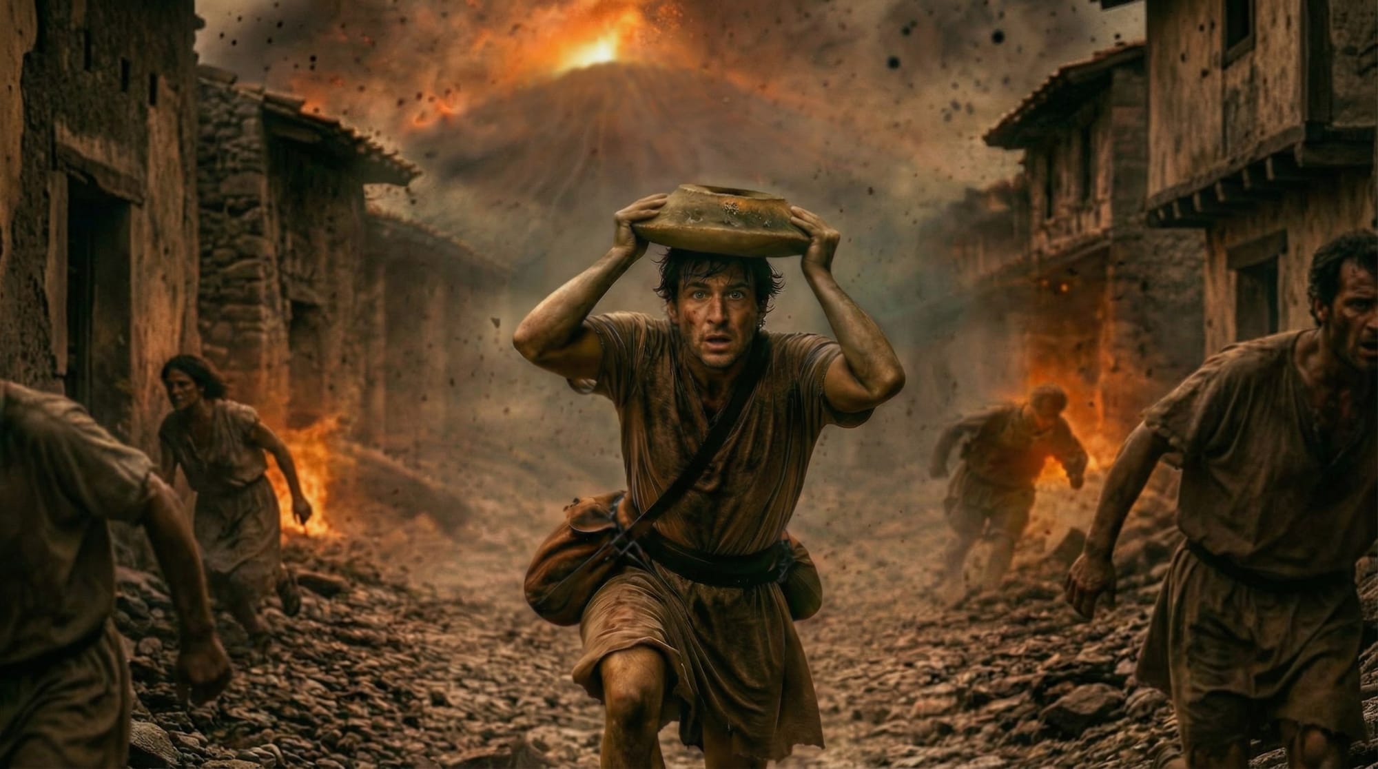 Le ultime ore di Pompei: così l'Ia ricostruisce la fuga dall'eruzione