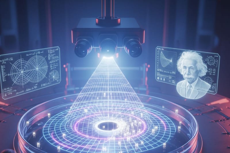Microrobot guidati dalla luce: Einstein ispira la nuova frontiera della ricerca post image